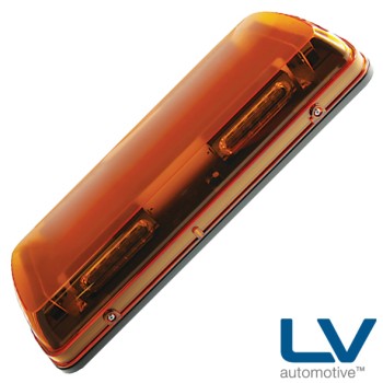 LV Mini LED Light Bar - Amber